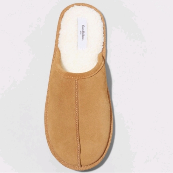 Goodfellow & Co Shoes Mens Alex Scuff Slides Suede Leather Upper